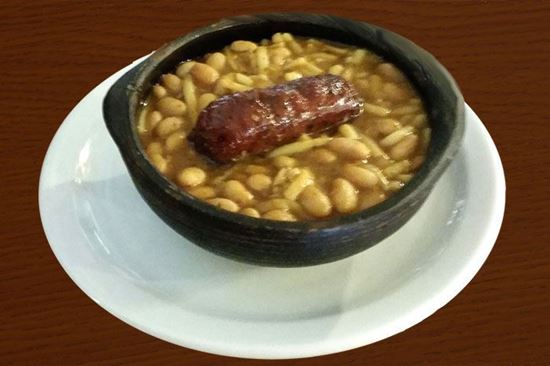 Foto para POROTOS CON RIENDA Y LONGANIZA